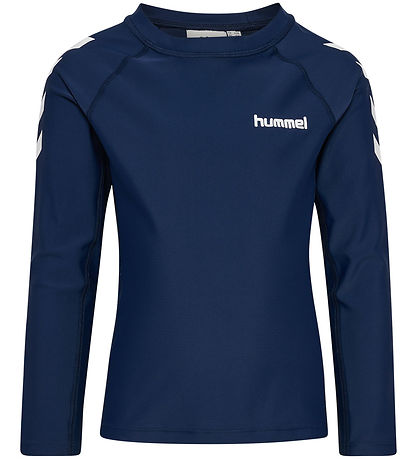 Hummel Badebluse - HmlJr - UV40+ - Dress Blues