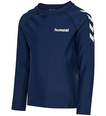 Hummel Badebluse - HmlJr - UV40+ - Dress Blues
