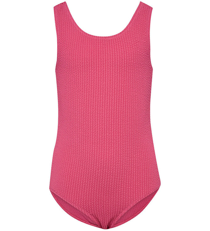 Hummel Badedragt - Rib - HmlJr - Pink Flambe