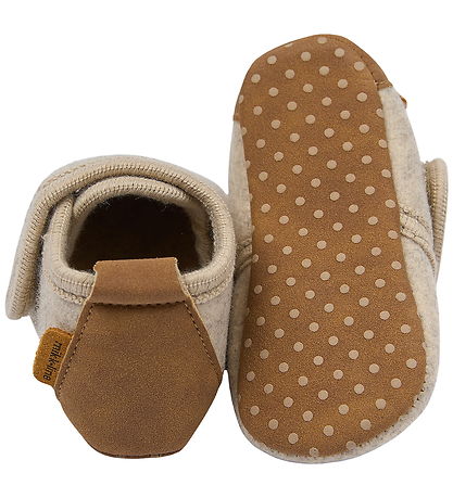 Mikk-Line Hjemmesko - Prewalker Felt - Off White