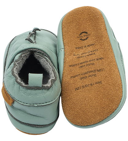 Mikk-Line Skindsko - Dino - Green Milieu