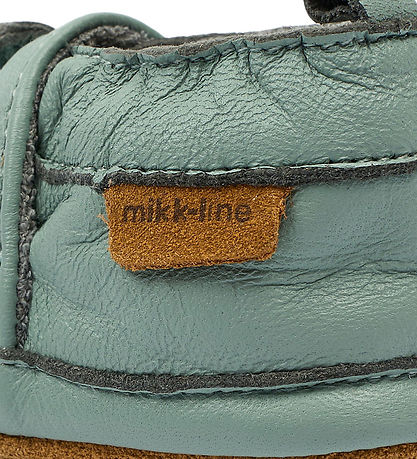 Mikk-Line Skindsko - Dino - Green Milieu