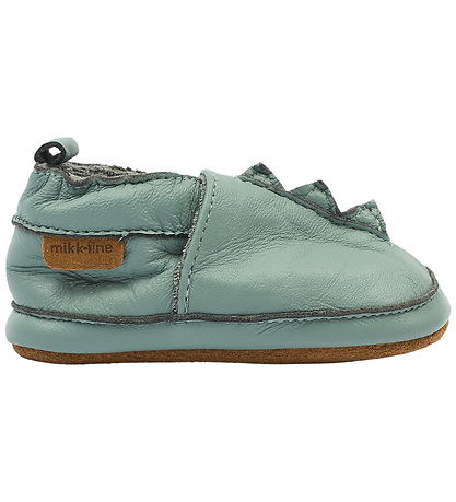 Mikk-Line Skindsko - Dino - Green Milieu