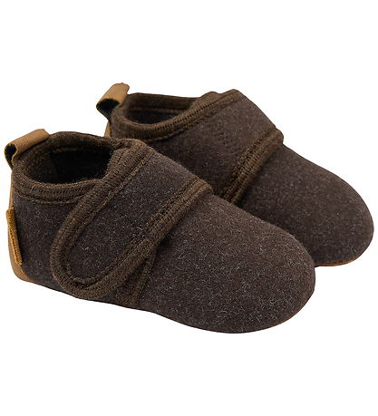 Mikk-Line Hjemmesko - Prewalker Felt - Chocolate Chip