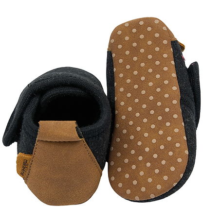 Mikk-Line Hjemmesko - Prewalker Felt - Dark Grey Melange