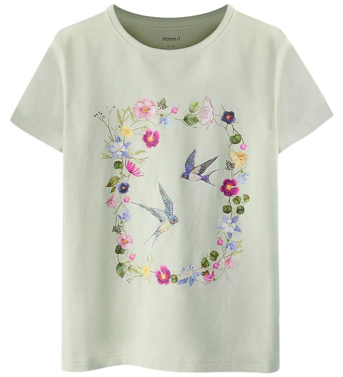 NAME IT T-shirt Falcana Pale Aqua