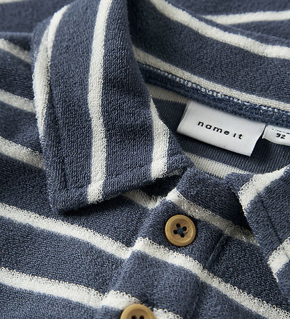 Name It Polo - Terry - NmmFinti - Vintage Indigo