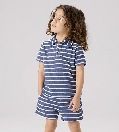 Name It Polo - Terry - NmmFinti - Vintage Indigo