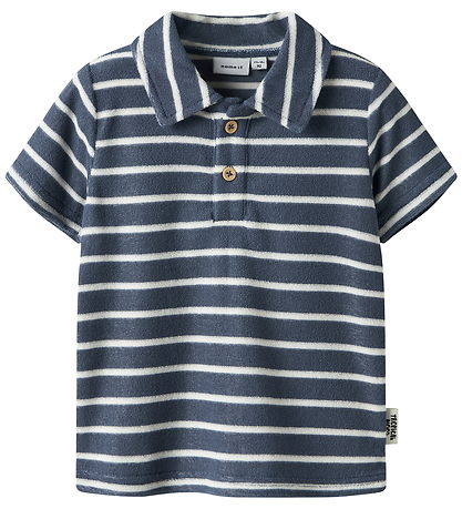Name It Polo - Terry - NmmFinti - Vintage Indigo