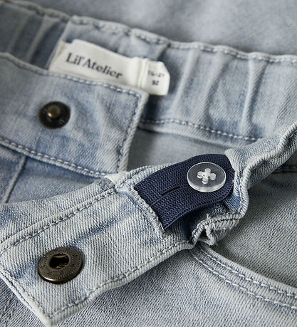 Lil Atelier Shorts - NmnFrances - Light Blue Denim