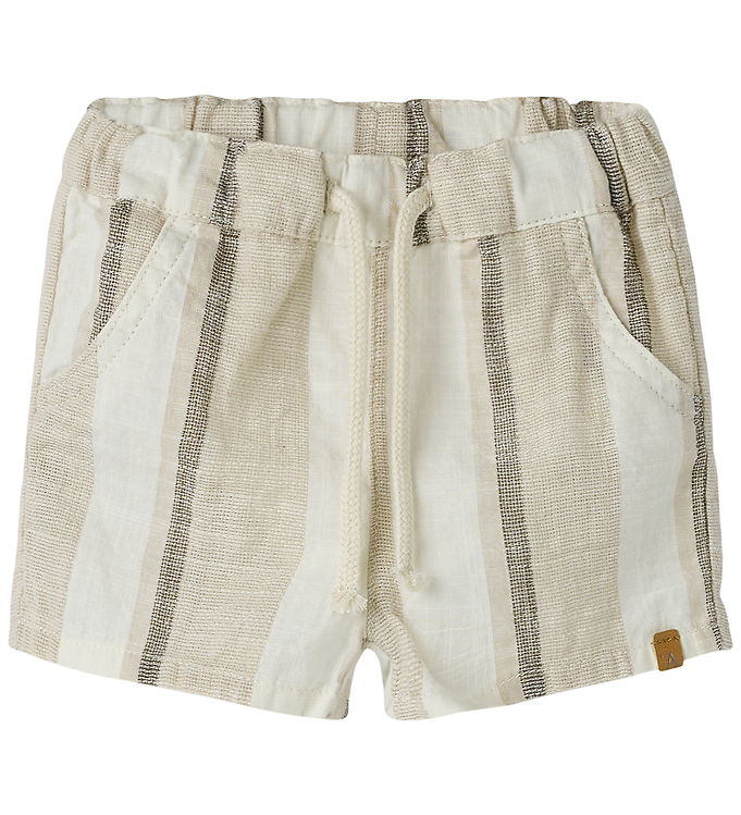 Lil Atelier Shorts - Loose - NbmFibert - Coconut Milk billede