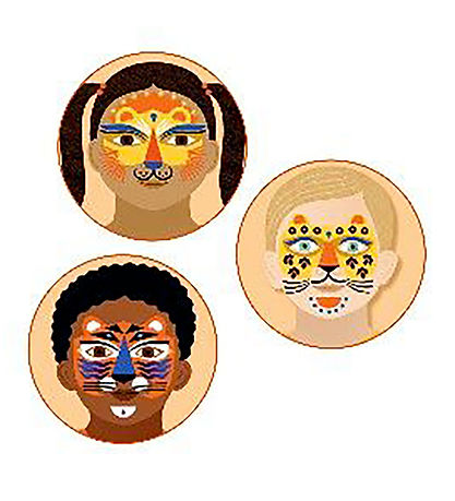 Djeco Ansigtsmaling - Rovdyr