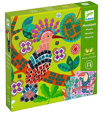 Djeco Kreasæt - Mosaik - Junglens Fugle