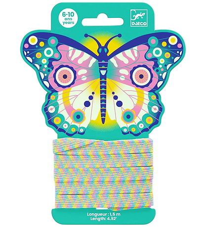 Djeco Hoppeelastik - Sommerfugl