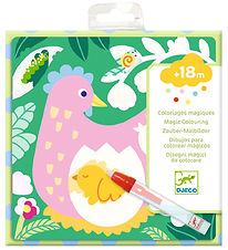 Djeco Kreasæt - Mal m. Vand - Borte Tit Tit I Haven