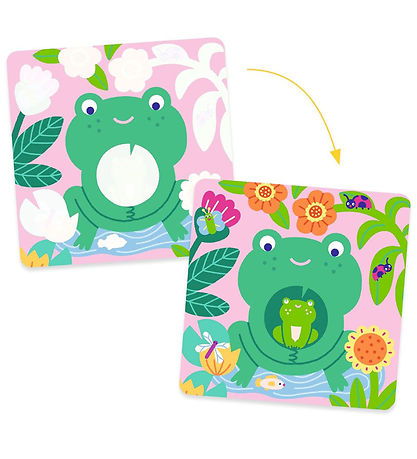 Djeco Kreasæt - Mal m. Vand - Borte Tit Tit I Haven