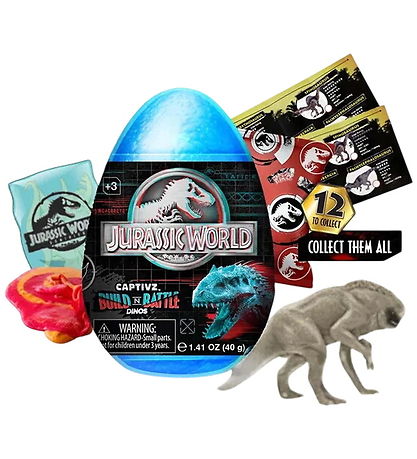 Jurassic World Legetøj - Slime Egg Science Gone Wrong - Asst.