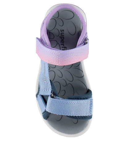Superfit Sandaler - Pebbles - Blå/Lilla