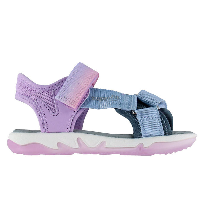 Superfit Sandaler – Pebbles – Blå/Lilla