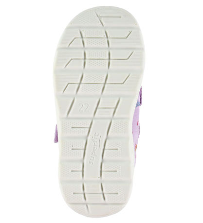 Superfit Sko - Breeze - Lilla m. Blomster