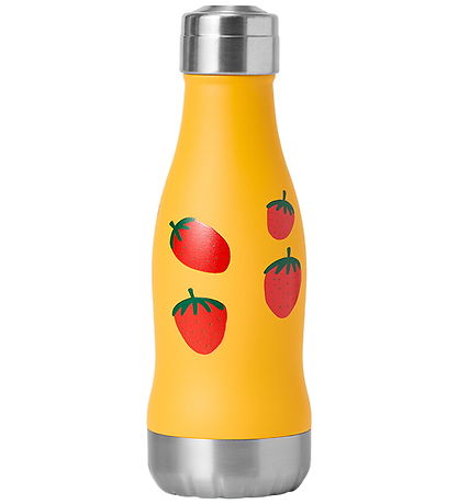 Glacial Termoflaske - 280 ml - Very Berry Yellow