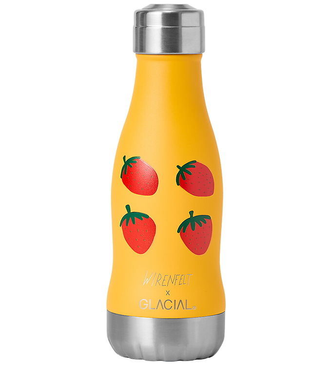 Glacial Termoflaske - 280 ml - Very Berry Yellow