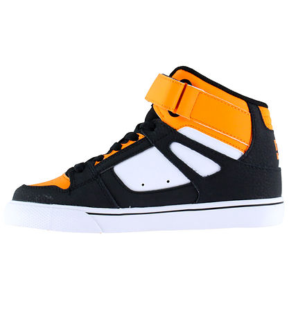 DC Støvler - Pure Hi Top EV - Sort/Orange/Hvid