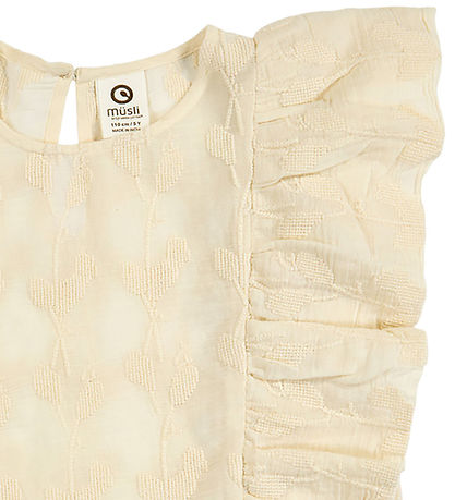 Müsli Bluse - Poetry Ruffle - Natural