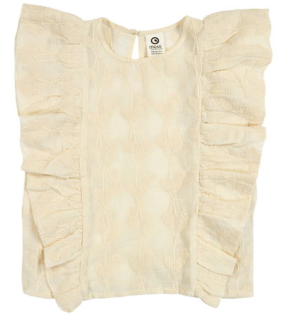 Müsli Bluse - Poetry Ruffle - Natural