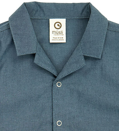 Müsli Skjorte k/æ - Chambray
