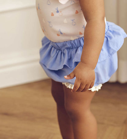 Müsli Bloomers - Poplin Frill - Shell Blue