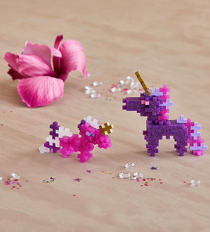 Plus-Plus - 100 stk - Glitter Unicorn