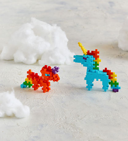 Plus-Plus - 100 stk - Rainbow Unicorn
