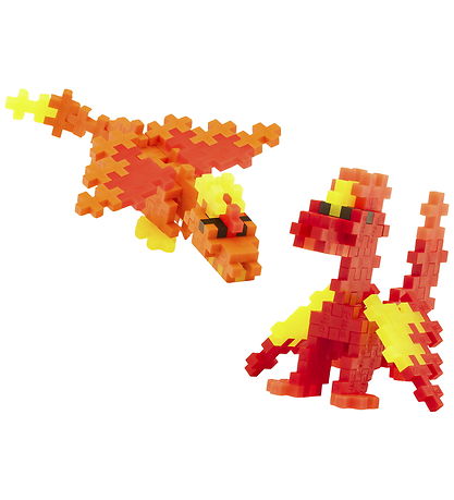 Plus-Plus - 100 stk - Fire Dragons