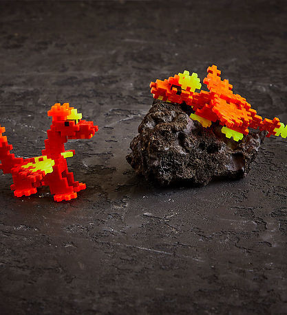 Plus-Plus - 100 stk - Fire Dragons