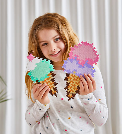 Plus-Plus - By Number - 250 stk - Ice Cream Cones