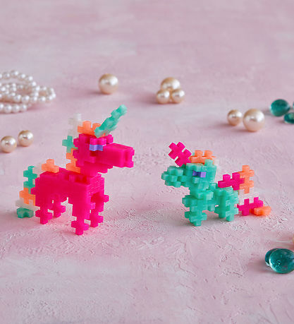Plus-Plus - 100 stk - Pearl Unicorns