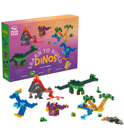 Plus-Plus - Learn To Build - Dinosaurs