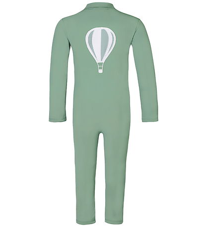 Petit Crabe Badeheldragt - Lou Basic - UPF 50+ - Eucalyptos