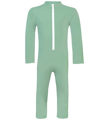 Petit Crabe Badeheldragt - Lou Basic - UPF 50+ - Eucalyptos