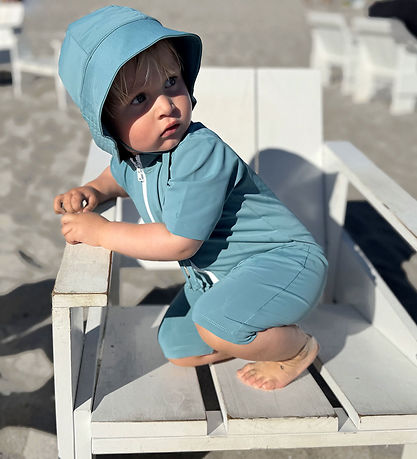 Petit Crabe Badeheldragt - Natsu - UPF50+ - Stone