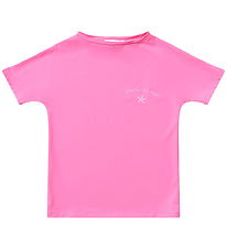 Petit Crabe Swim Top - Boatneck - UPF50+ - Sugar Pop