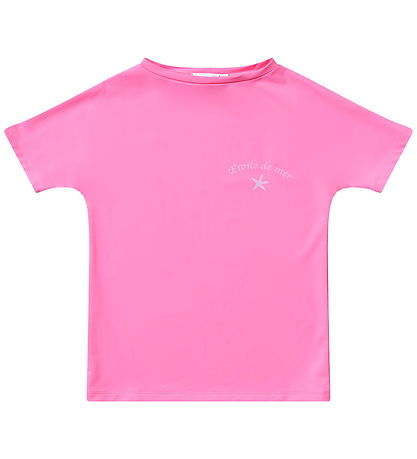 Petit Crabe Badebluse - Boatneck - UPF50+ - Sugar Pop