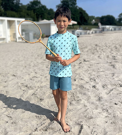 Petit Crabe Badeshort - Alex - UPF50+ - Stone