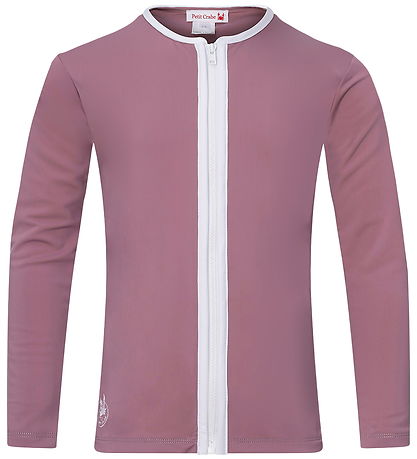 Petit Crabe Badebluse - Zipper - UPF50+ - Heather