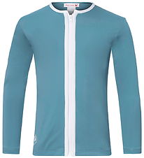 Petit Crabe Swim Top - Zipper - UPF50+ - Stone