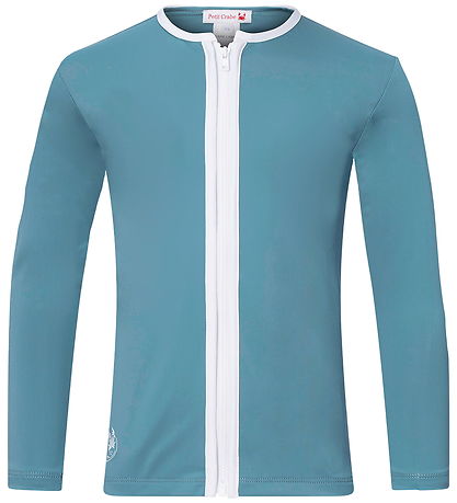Petit Crabe Badebluse - Zipper - UPF50+ - Stone
