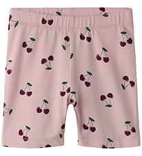Name It Cykelshorts - NmfFiora - Violet Ice/Cherries