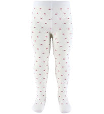 Fuzzies Bas - Off White/Rose