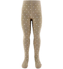 Fuzzies Bas - Beige Melange/Off White